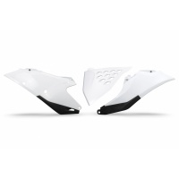 Fiancatine Laterali bianco per Gas Gas MC 125 - MC 250 - EC 250 - EC 300 - MC-F 250 - EX 250 - EC-F 250 - EX-F 250 - EX 300 ....