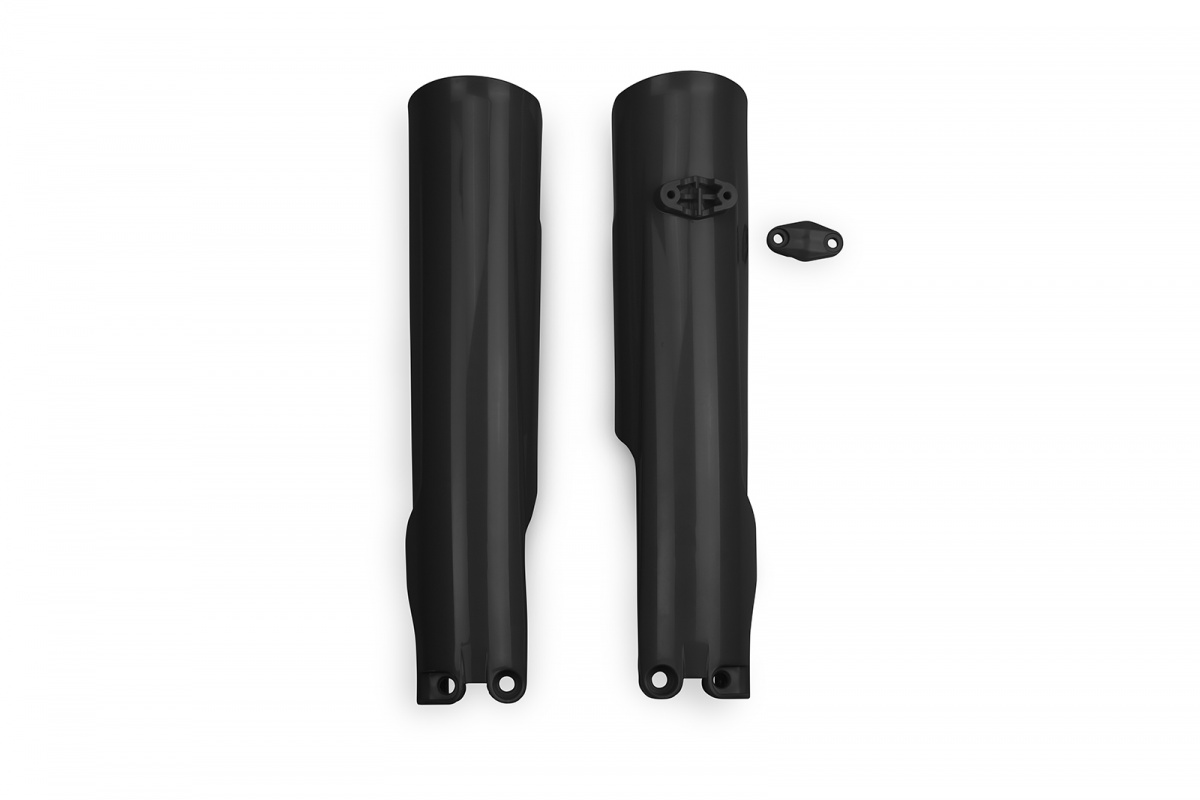Fork Slider Protectors black for Ktm SX 250/XC 250 - SX 125/XC 125 - SX 150 - EXC 150/XC W150 / XC W150TPI - EXC 250/XC W250....