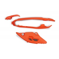 Kit Cruna Catena + Fascia Forcella arancio per Ktm SX 250/XC 250 - SX 125/XC 125 - SX 150 - EXC 150/XC W150 / XC W150TPI - E....