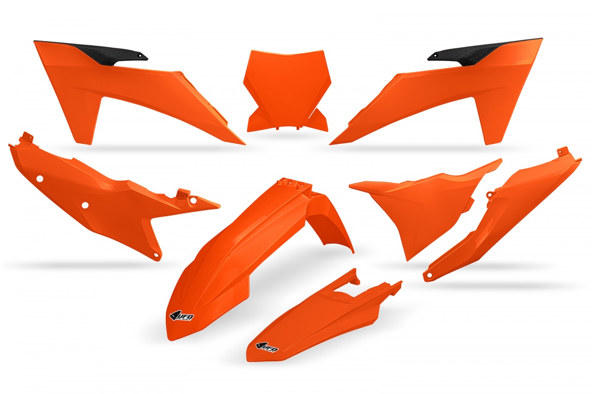 Kit plastiche Ktm - compatibile - arancio - PLASTICHE REPLICA - KTKIT529-127 - UFO Plast