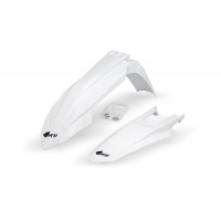 Kit Parafanghi bianco 20-25 compatibile Ktm SX 250/XC 250 - SX 125/XC 125 - SX 150 - SX-F 350/XCF 350 - SX-F 450/XCF 450 - S....