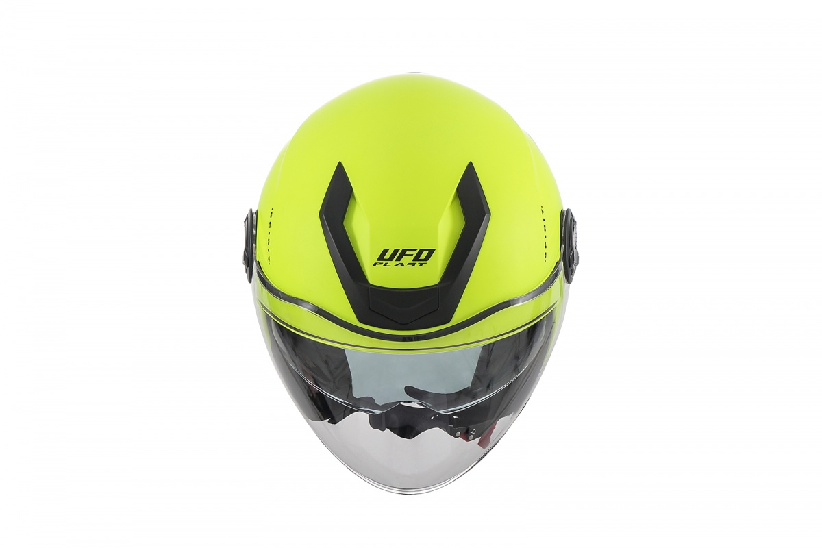 Spirit urban jet helmet neon yellow - Helmets - HE13003-DFLU - UFO Plast