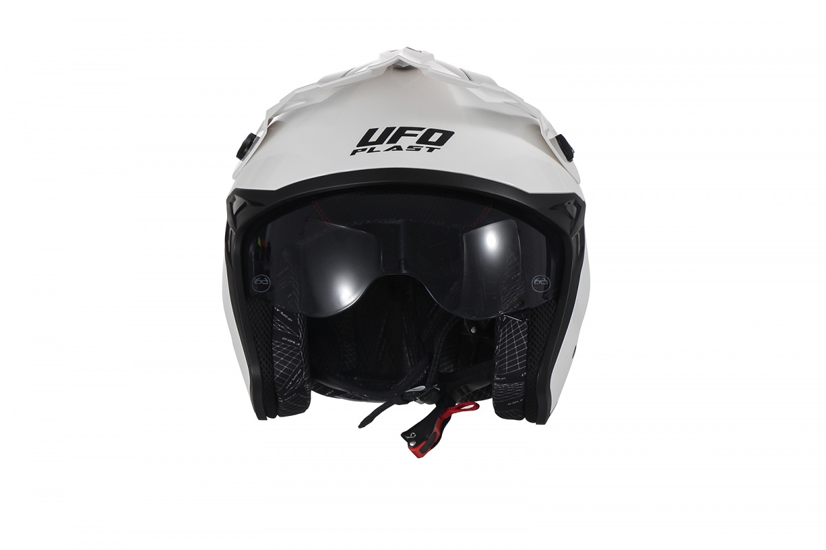 Sheratan cross jet helmet bianco - Caschi - HE13002-W - UFO Plast