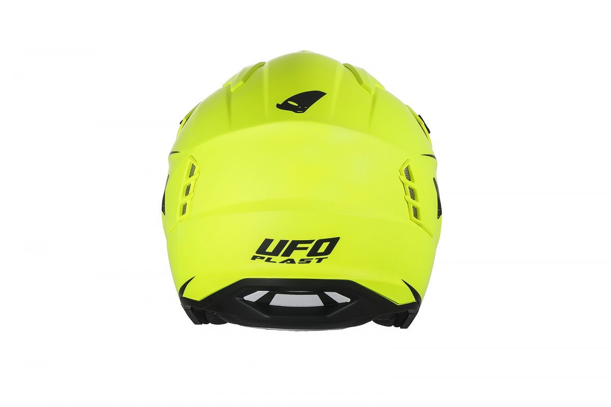 Sheratan cross jet helmet neon yellow - Helmets - HE13002-DFLU - UFO Plast