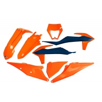 Kit Plastiche OEM Color 22 per Ktm EXC 150/XC W150 / XC W150TPI - EXC 250/XC W250 - EXC-F 250/XCF W250 - EXC 300/XC W300 - E....