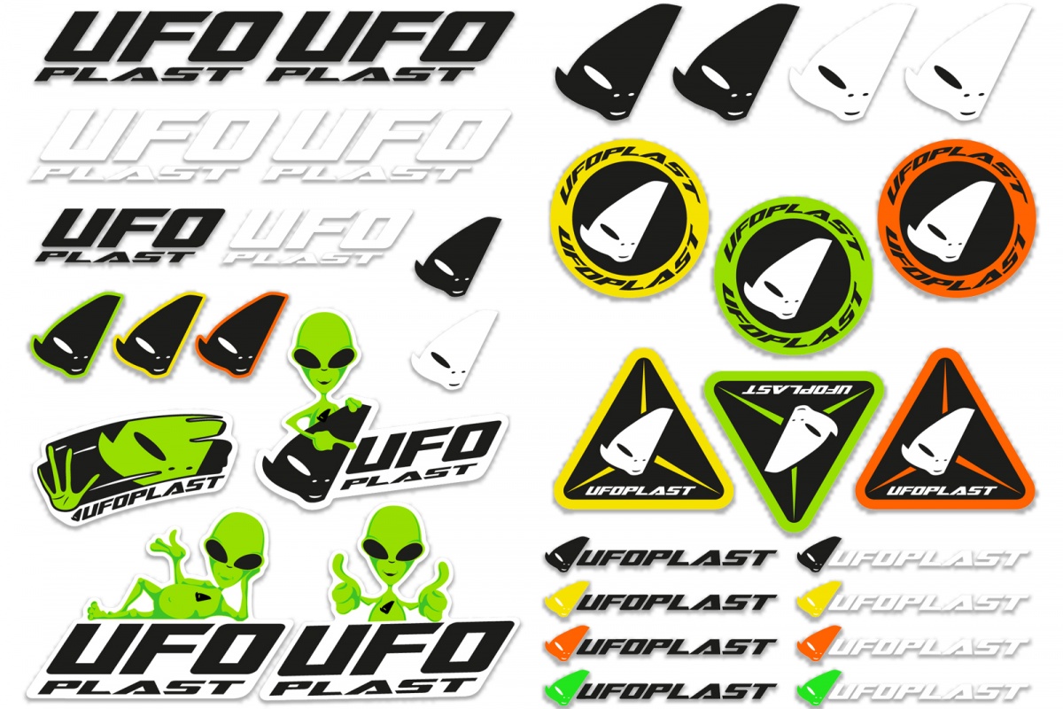 Alien Stickers - ACCESSORI GARAGE - AD02479 - UFO Plast