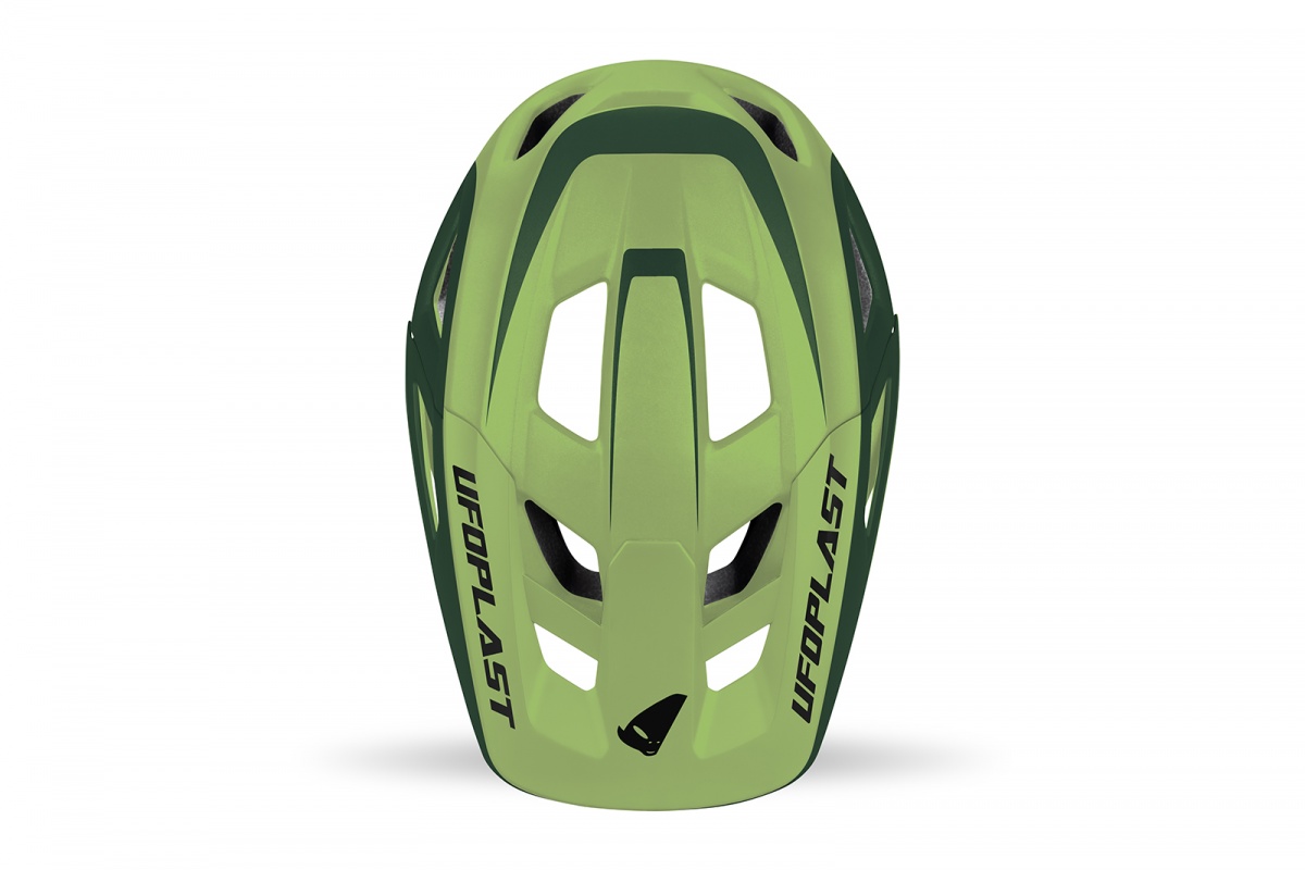 Defcon three mountain bike helmet green - Helmets - HE15003-A - UFO Plast