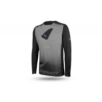 Maglia Mtb Terrain LV1 manica lunga nero e grigio - Maglie - JE05001-K - Ufo Plast