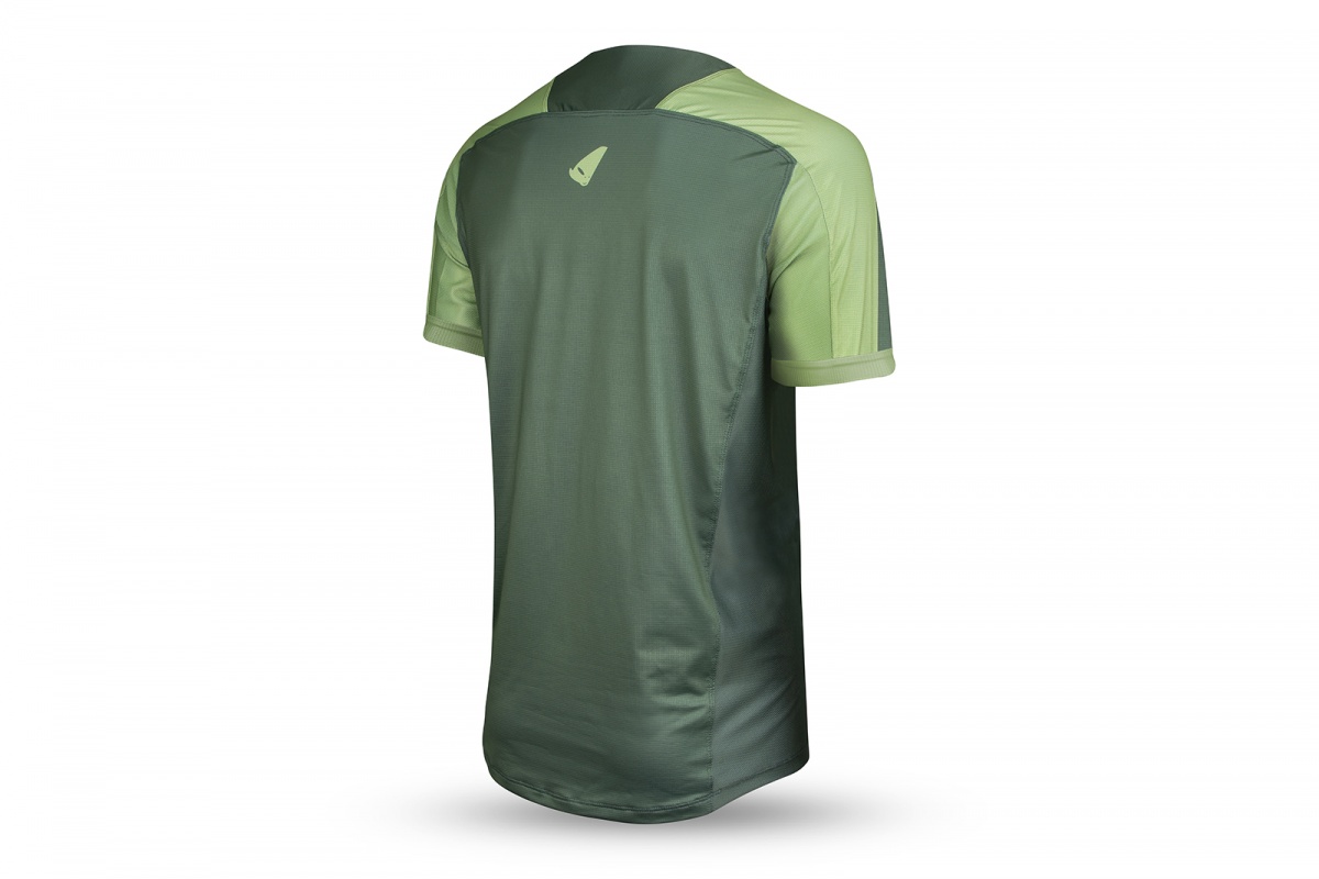 Mountain bike jersey Terrain SV1 short sleeves jersey green - Jersey - JE05002-A - UFO Plast