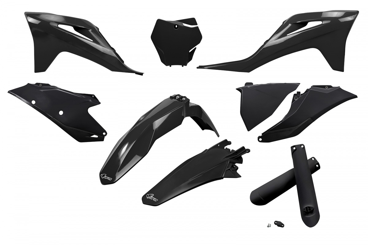 Full Kit Plastiche nero per Gas Gas MC 125 - MC 250 - MC-F 250 - EX 250 - EX-F 250 - EX 300 - MC-F 350 - EX-F 350 - PLASTICHE...
