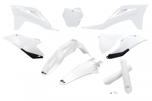 Full Plastic Kit white for Gas Gas MC 125 - MC 250 - MC-F 250 - EX 250 - EX-F 250 - EX 300 - MC-F 350 - EX-F 350 - MC-F 450 ....