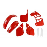 Full kit plastiche Honda - rosso - PLASTICHE REPLICA - HOKIT092F-061 - UFO Plast