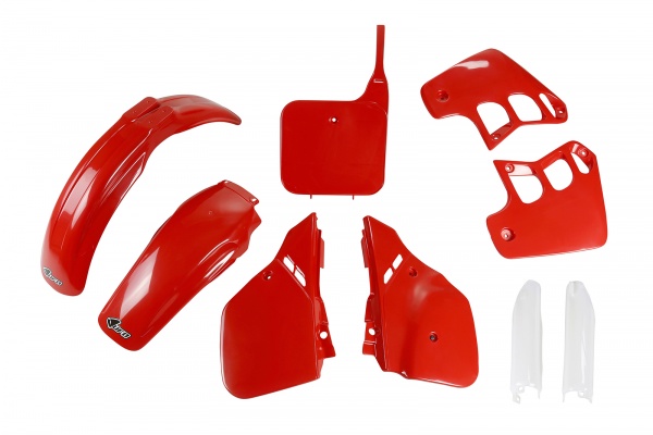 Full kit plastiche Honda - rosso - PLASTICHE REPLICA - HOKIT092F-061 - UFO Plast