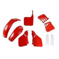 Full Kit Plastiche rosso per Honda CR 250 (1987) - PLASTICHE REPLICA - HOKIT093F-061 - Ufo Plast