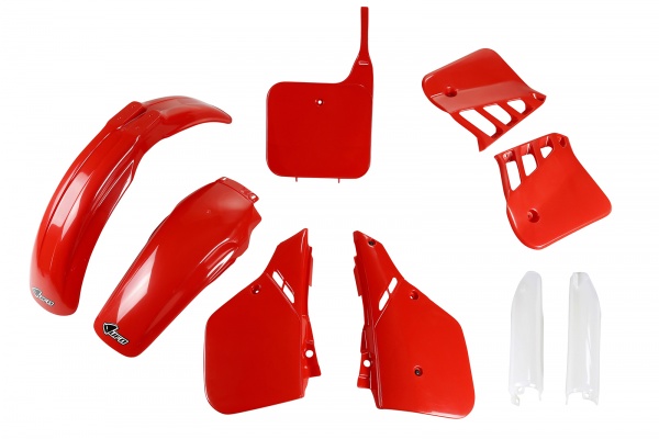 Full kit plastiche Honda - rosso - PLASTICHE REPLICA - HOKIT093F-061 - UFO Plast