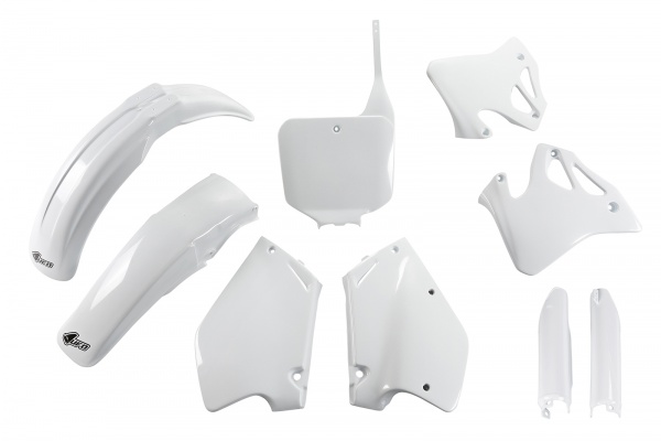 full plastic kit honda - white - REPLICA PLASTICS - HOKIT095F-041 - UFO Plast