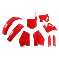 Full Kit Plastiche rosso per Honda CR 125 (1995-97) - CR 250 (1995-96) - PLASTICHE REPLICA - HOKIT095F-067 - Ufo Plast