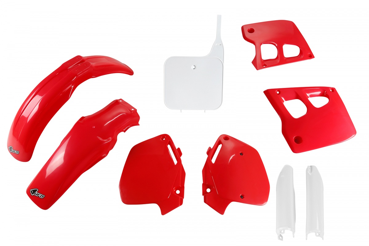 Full Kit Plastiche OEM Color 92 per Honda CR 125 (1991-92) - PLASTICHE REPLICA - HOKIT097F-999W - Ufo Plast