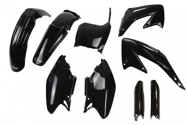Full plastic kit Honda - black - REPLICA PLASTICS - HOKIT101F-001 - UFO Plast