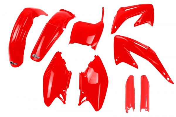 Full kit plastiche Honda - rosso - PLASTICHE REPLICA - HOKIT101F-070 - UFO Plast