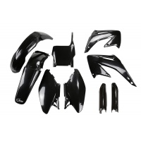 Full plastic kit Honda - black - REPLICA PLASTICS - HOKIT102F-001 - UFO Plast