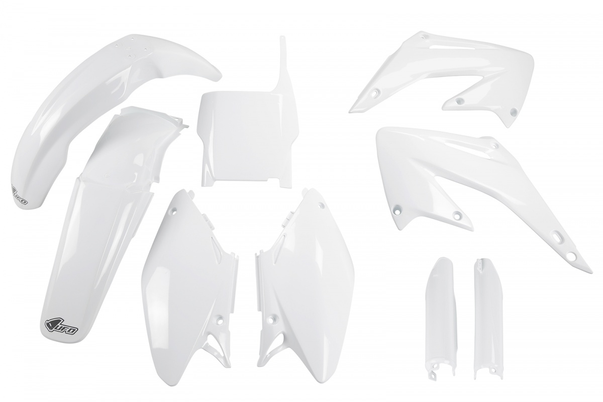Full kit plastiche Honda - bianco - PLASTICHE REPLICA - HOKIT102F-041 - UFO Plast