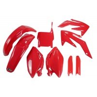 Full plastic kit Honda - red - REPLICA PLASTICS - HOKIT104F-070 - UFO Plast