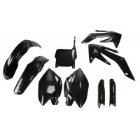 Full plastic kit Honda - black - REPLICA PLASTICS - HOKIT105F-001 - UFO Plast