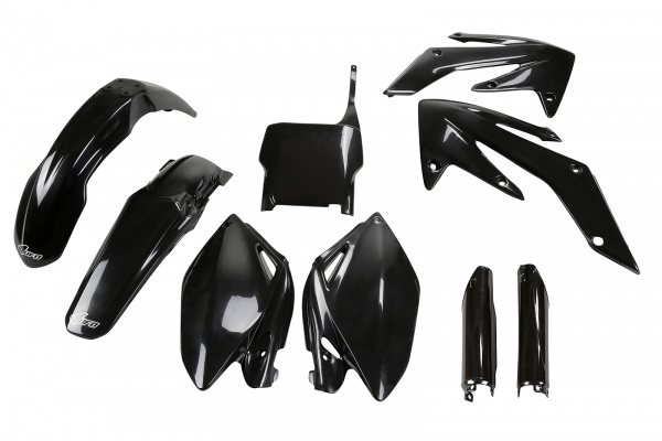 Full plastic kit Honda - black - REPLICA PLASTICS - HOKIT105F-001 - UFO Plast