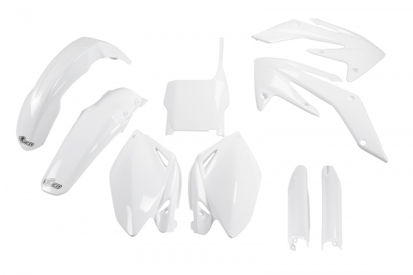 Full kit plastiche Honda - bianco - PLASTICHE REPLICA - HOKIT105F-041 - UFO Plast