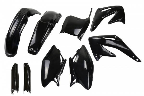Full plastic kit Honda - black - REPLICA PLASTICS - HOKIT106F-001 - UFO Plast