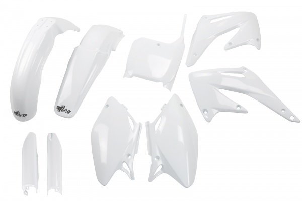 Full kit plastiche Honda - bianco - PLASTICHE REPLICA - HOKIT106F-041 - UFO Plast