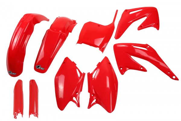 Full kit plastiche Honda - rosso - PLASTICHE REPLICA - HOKIT106F-070 - UFO Plast