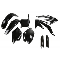 Full Kit Plastiche nero per Honda CRF 450R (2005-06) - PLASTICHE REPLICA - HOKIT108F-001 - Ufo Plast
