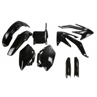 Full plastic kit Honda - black - REPLICA PLASTICS - HOKIT108F-001 - UFO Plast