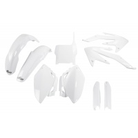 Full Kit Plastiche bianco per Honda CRF 450R (2005-06) - PLASTICHE REPLICA - HOKIT108F-041 - Ufo Plast