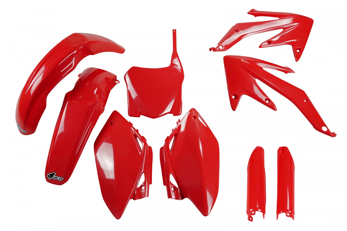 Full kit plastiche Honda - rosso - PLASTICHE REPLICA - HOKIT110BF-070 - UFO Plast