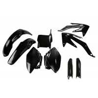 Full plastic kit Honda - black - REPLICA PLASTICS - HOKIT110F-001 - UFO Plast