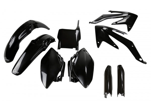 Full plastic kit Honda - black - REPLICA PLASTICS - HOKIT110F-001 - UFO Plast