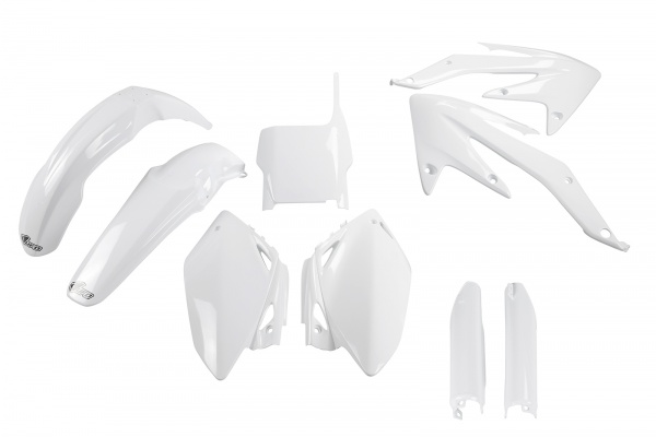 Full kit plastiche Honda - bianco - PLASTICHE REPLICA - HOKIT110F-041 - UFO Plast