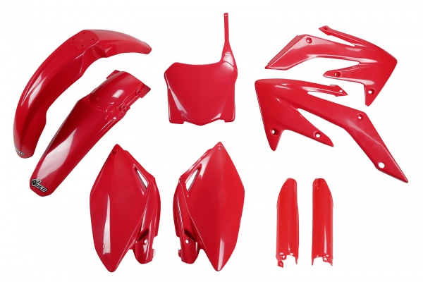Full plastic kit Honda - red - REPLICA PLASTICS - HOKIT112F-070 - UFO Plast