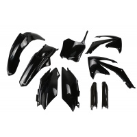 Full plastic kit Honda - black - REPLICA PLASTICS - HOKIT114F-001 - UFO Plast