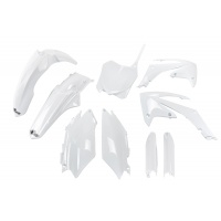 Full kit plastiche Honda - bianco - PLASTICHE REPLICA - HOKIT114F-041 - UFO Plast