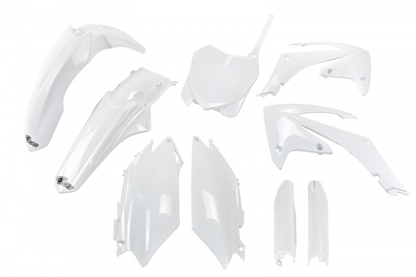 Full kit plastiche Honda - bianco - PLASTICHE REPLICA - HOKIT114F-041 - UFO Plast
