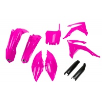 Full Kit Plastiche fuxia per Honda CRF 250R (2014-17) - CRF 450R (2013-16) - PLASTICHE REPLICA - HOKIT116F-P - Ufo Plast