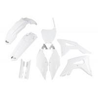Full kit plastiche Honda - bianco - PLASTICHE REPLICA - HOKIT119F-041 - UFO Plast