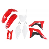 Full Kit Plastiche OEM Color per Honda CRF 250R (2018-21) - CRF 450R (2017-20) - PLASTICHE REPLICA - HOKIT119F-999 - Ufo Plast