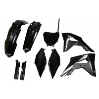 Full plastic kit Honda - black - REPLICA PLASTICS - HOKIT120F-001 - UFO Plast