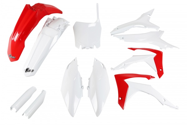Full plastic kit with airbox cover EU Honda - oem - REPLICA PLASTICS - HOKIT121F-999 - UFO Plast