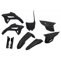 Full plastic kit Honda - black - REPLICA PLASTICS - HOKIT125F-001 - UFO Plast